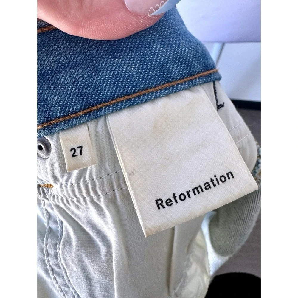 Reformation waist 28